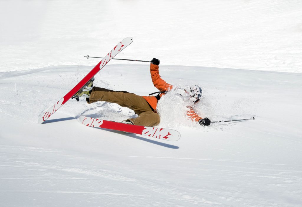 Skisturz - Skifahrer erlitt einen